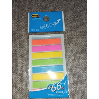 💃3M 臺灣 Post-it🕺 共160張 非抽取式標籤系列 583-8S 八色組合 標籤貼