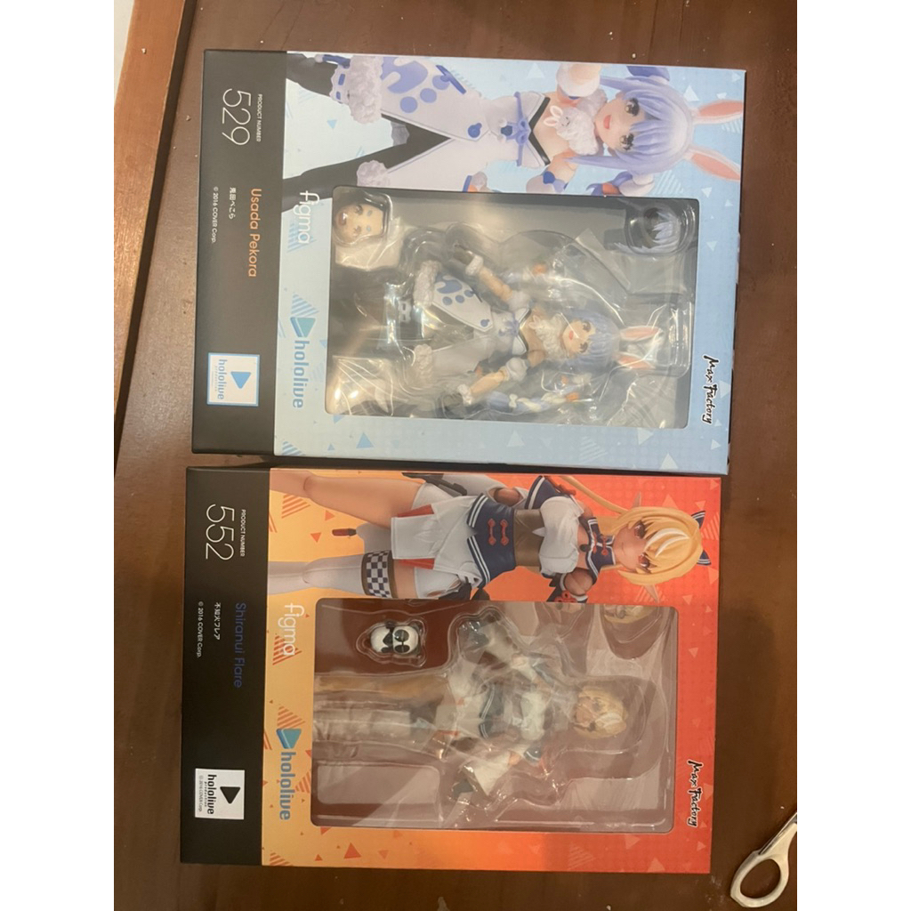 《薯泥》全新現貨 Hololive figma 兔田佩克拉 兎田ぺこら 可動公仔 正版 未拆