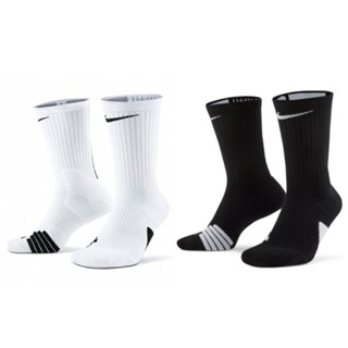 NIKE U NK ELITE CREW 一雙入 加厚 菁英襪 高筒 襪子 籃球襪 白SX7622-100 黑013