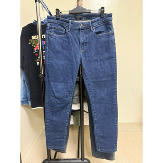(二手褲2273）Uniqlo微伸縮牛仔褲（32-33.5腰 0603）
