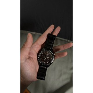 ［二手］星辰CITIZEN CA4534-81X 9成新/光動能 三眼計時 日期 藍寶石水晶玻璃 防水100米