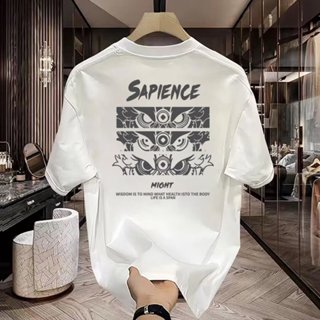 GP&臺灣現貨 短袖上衣 美式痞帥重磅純棉短袖T恤男夏季ins潮牌街頭寬鬆大碼青年圓領上衣