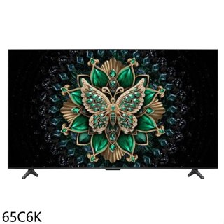 TCL【65C6K】65吋miniLED 4K連網智慧顯示器(7-11商品卡2500元)(含標準安裝)