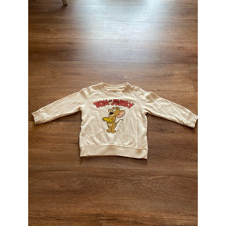 二手7成新-lativ 長袖上衣 TOM&JERRY 3歲 男童長袖上衣 薄長袖 純棉 男童上衣 男童裝 男童衣服 春秋