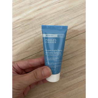 【Paula’s choice寶拉】 抗老化清爽無油防曬液SPF50 15ml (效期2027.08)