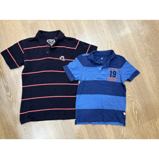 二手 GAP 越南製 兒童POLO衫 XS (4-5Y) 拍手 PUZZLE 7/8歲 柬埔寨製 短袖 上衣 中童 男童