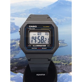 CASIO卡西歐 W-217H 鬧鈴碼表電子錶