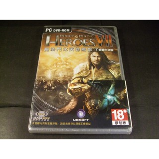 ◢藏劍閣◣全新未拆封-魔法門之英雄無敵七繁體中文版(藏劍閣遊戲特賣會B區49-2)