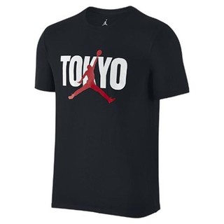 NIKE AIR JORDAN TOKYO 東京限定 短袖T恤 TEE 台灣未發售 黑紅 839887-016