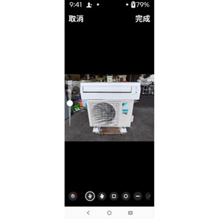 2022年幾乎全新，一級能效~二手中古2.3噸大金變頻冷暖分離式冷氣，6.3kw，型號RHF60VVLT，公司保固中