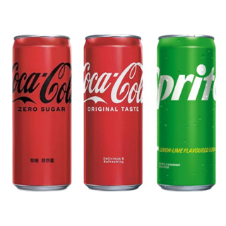 『597雜貨舖』Coca Cola可口可樂 可口可樂/雪碧/可口可樂Zero 鋁罐系列 330ml
