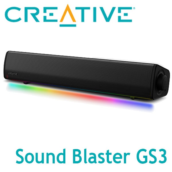 【MR3C】限量 含稅附發票 CREATIVE 創新未來 Sound Blaster GS3 藍牙RGB 喇叭 條形喇叭