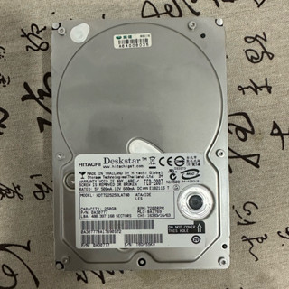 HITACHI 日立3.5吋 IDE硬碟「二手」250G 測試無壞軌