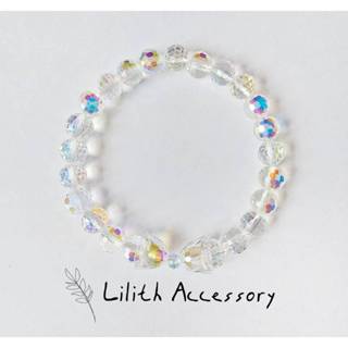 Lilith Accessory 奧地利水晶 蝴蝶結 鈴鐺 水晶 夢幻 手鍊 手環 禮物
