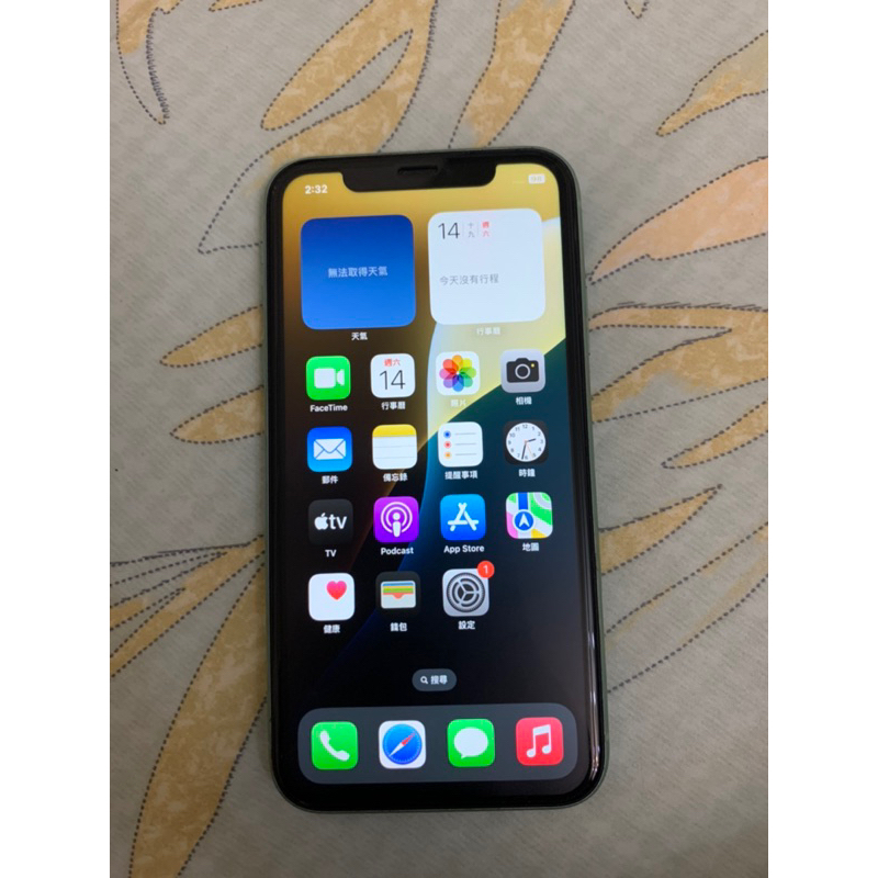 iPhone 11 128G 綠色 可貼換