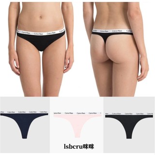 咪咪代購 Calvin Klein女版CK丁字褲 CK三角褲 比基尼內褲 Jennie女褲 摩登細帶 寬頻 女生內褲