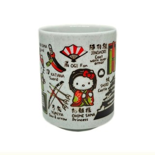 現貨 日本限定 Hello kitty 日本戰國 茶杯 湯吞茶杯 日本製