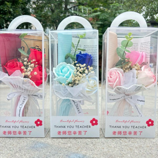 畢業送老師肥皂花束香皂花活動送客戶永生玫瑰花束教師節花束