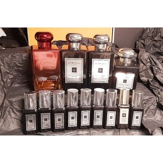 Jo Malone 玫瑰與白麝香／絲絨玫瑰與烏木／夜來香與白芷／檜木與雪松／沒藥與零陵香／烏木佛手柑／香根草與黃金梵尼蘭