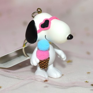 SNOOPY 史努比 冰淇淋 小偶 吊飾 鑰匙扣 日本限定正版 ms912