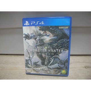 二手 SONY PS4 魔物獵人世界 遊戲片 Monster Hunter World 中文版