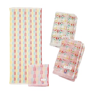 日本丸真 今治繽紛麻葉&箭羽系列-毛巾 (共2款) W34xL80cm