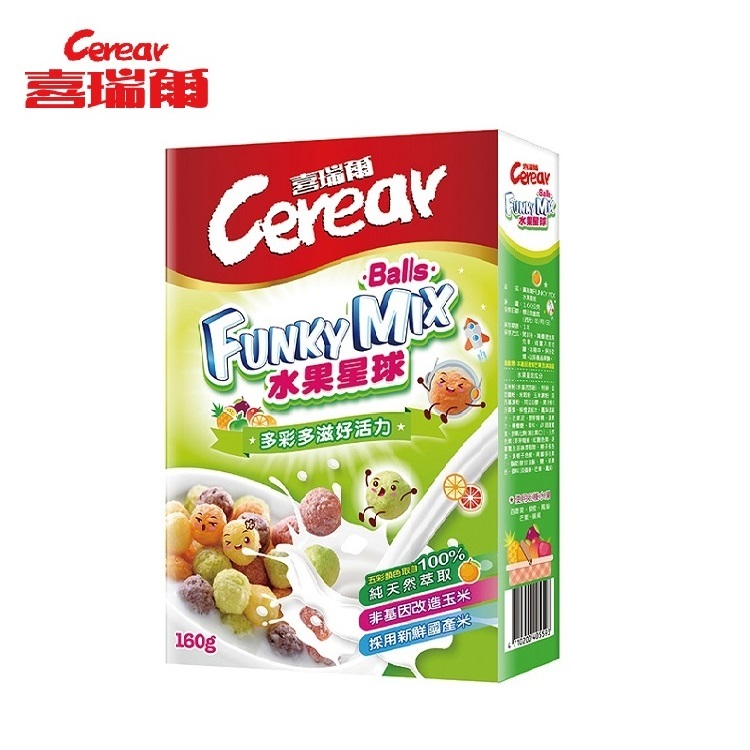 【喜瑞爾Cerear】Funky Mix 水果星球160g│官方直營