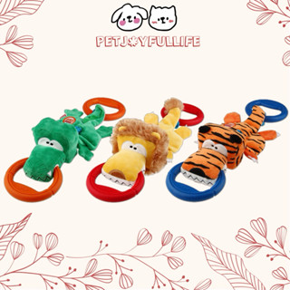 𝐏𝐞𝐭𝐉𝐨𝐲𝐟𝐮𝐥𝐥𝐢𝐟𝐞ᴗ̈ ▹現貨｜動物園系列拔河玩具｜GiGwi｜寵物用品｜快速出貨｜毛絨玩具｜狗玩具｜耐拉扯玩具
