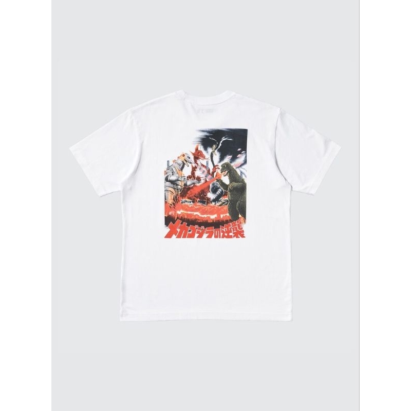 UNIQLO X 哥吉拉聯名 機械哥吉拉的逆襲 哥吉拉 短袖上衣 Godzilla