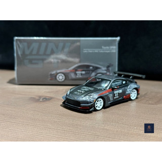 (竹北卡谷)免運 現貨秒出 MINI GT 820 1/64 Toyota GR86 Larry Chen HKS甩尾車