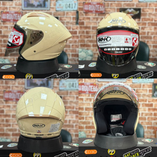 【Biker Shop】印尼 NHK N1-Elite四分之三罩安全帽 騎士安全帽 通勤帽 奶茶色 沙色 摩卡色
