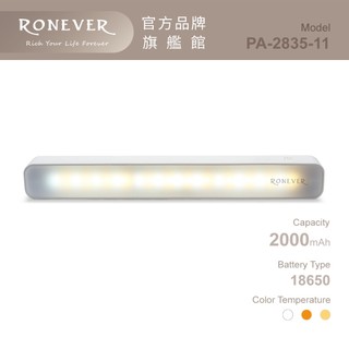 RONEVER PA-2835-11 / LED遙控磁吸壁燈