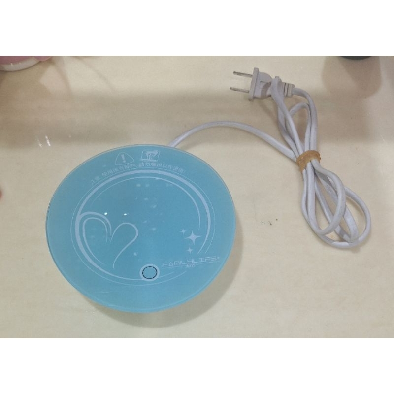 （二手）【FL 生活+】恆溫加熱暖杯墊 加熱杯墊 保溫杯墊 保溫盤 保溫碟 FL-242
