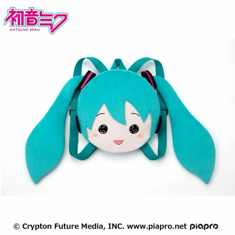 SEGA toys 初音未來 大頭可以背玩偶