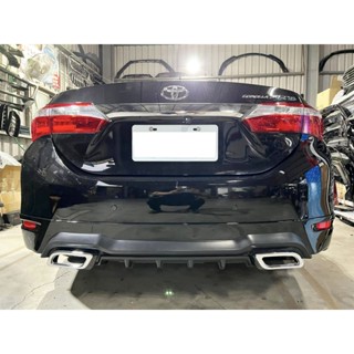 豐田 14-17年 ALTIS 11代 11.5代 RF 運動版 雙出 後包 後擾流 後中包 ALTIS空力套件 後擾流