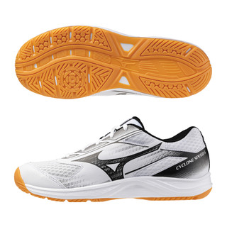 美津濃排球鞋 MIZUNO CYCLONE SPEED 5 男款 排球鞋 運動鞋 室內運動鞋 白黑 V1GA258055