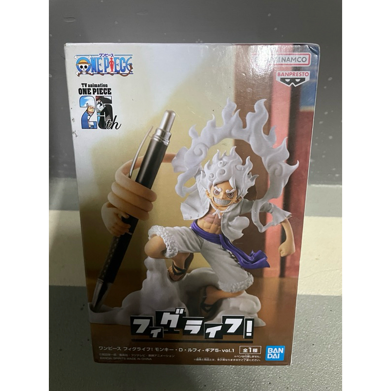 ［GY小舖］日版 金證 BANPRESTO  海賊王景品 航海王景品 魯夫景品 五檔魯夫 尼卡魯夫 魯夫筆架 公仔