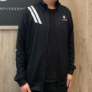 Trend國際精品✨出清!!!Le coq sportif 公雞 刺繡logo線條透氣薄款立領外套