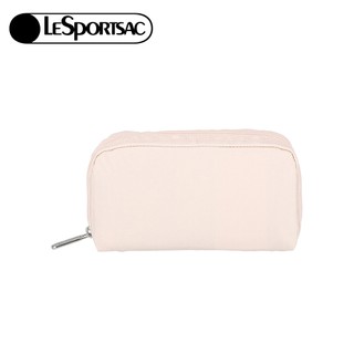 |快速出貨|Lesportsac Rectangular Cosmetic 長形化妝包 送禮-晨曦桃粉 開學季禮物