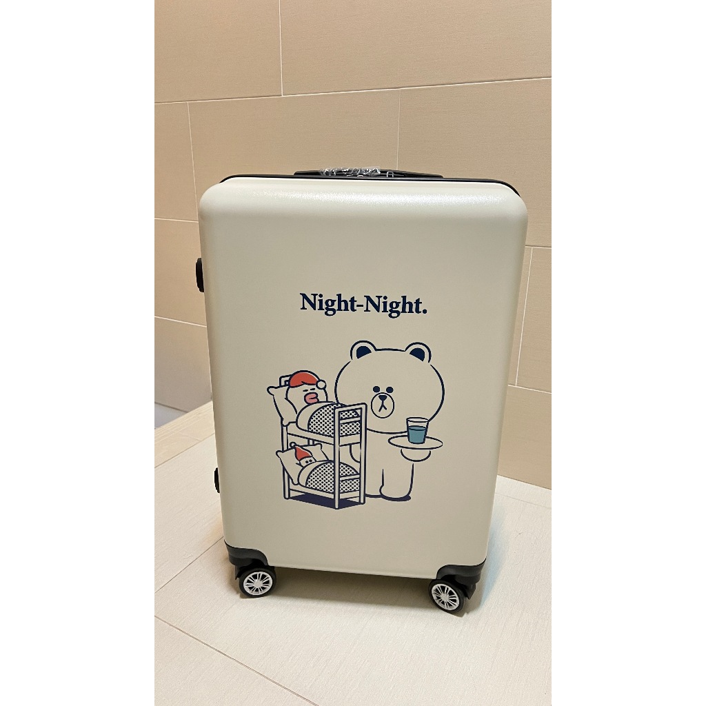 熊大行李箱  line行李箱 24吋行李箱 line friends行李箱 拉拉熊_全新