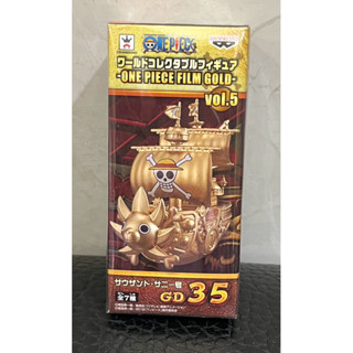 海賊王 航海王 ONE PIECE WCF vol.5黃金之心 千陽號 黃金千陽號 GOLD 35特別版 全新未拆