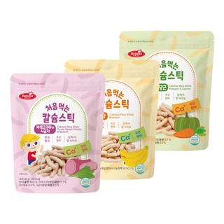 【韓國Bebest】含鈣糙米餅乾系列-糙米棒40g 寶寶零食 副食品 韓國米餅