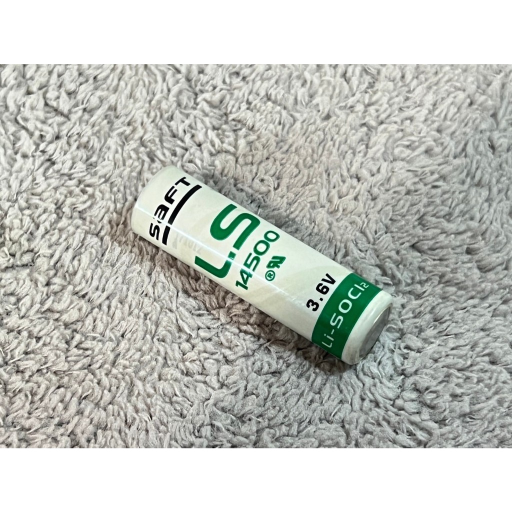 全新 凸頭 法國 SAFT LS14500 AA 3.6V 2.6Ah 一次性鋰電池 PLC 工控鋰電池