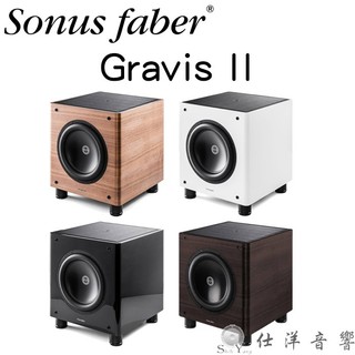 義大利製 Sonus Faber Gravis II 主動式重低音 10吋 平均350瓦 公司貨保固一年