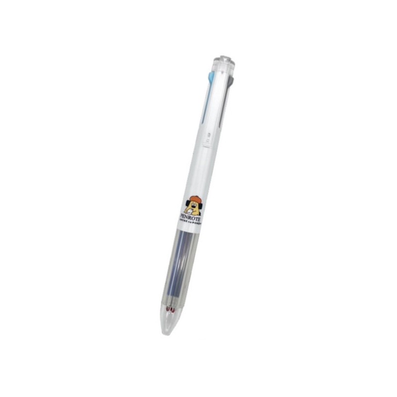 蝦皮隔日到貨 筆樂Penrote 胡子碰碰 三色中性筆-白 墊腳石購物網