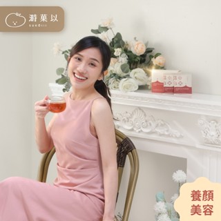 溡菓以【好瑰蜜】養顏美容｜無糖無咖啡因｜自然回甘｜玫瑰紅棗國寶茶｜營養師品瑄｜花草茶養生茶茶包漢方茶