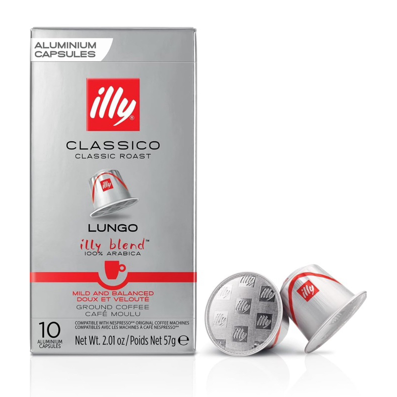 🌟即期商品🌟 法國 illy 特濃烘焙 LUNGO 咖啡膠囊 10入 Nespresso 咖啡 膠囊 黑咖啡