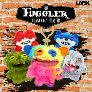 臺灣發貨/免運 正版 Fuggler 放克牙寳 萌牙齒怪獸 放可牙寳玩偶掛件 毛絨娃娃 鑰匙圈 包包掛件 毛絨掛件