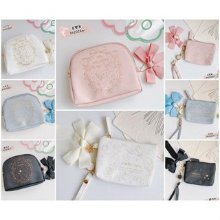 ♥小玫瑰日本精品♥ Hello Kitty 美樂蒂 大耳狗 酷洛米 伸縮票卡零錢包 票卡包 化妝包 收納包 小物包~5