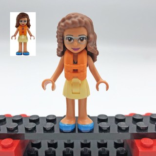 COOLPON｜這是樂高®LEGO®的正版零件【二手】Friends 41347 人偶拆賣 Olivia frnd266